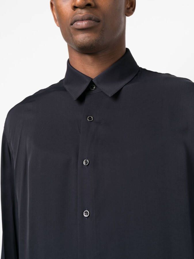 Patrizia Pepe Button-up overhemd Blauw