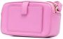 Patrizia Pepe Crossbodytas met logoplakkaat Roze - Thumbnail 3