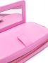 Patrizia Pepe Crossbodytas met logoplakkaat Roze - Thumbnail 4