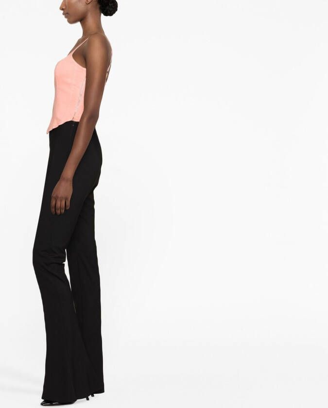Patrizia Pepe Top met rits Roze