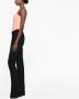 PATRIZIA PEPE Sensuele Denim Rits Corset Oranje Dames - Thumbnail 4