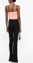 PATRIZIA PEPE Sensuele Denim Rits Corset Oranje Dames - Thumbnail 5