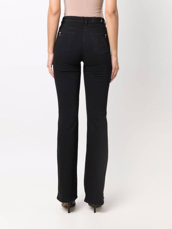 Patrizia Pepe Flared jeans Zwart