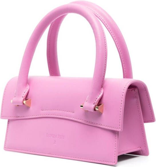 Patrizia Pepe Fly Bamby leren tas Roze