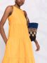 PATRIZIA PEPE Jurk Uitlopende enkellange jurk Yellow Dames - Thumbnail 4