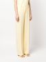 Patrizia Pepe High waist palazzo broek Geel - Thumbnail 3