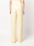 Patrizia Pepe High waist palazzo broek Geel - Thumbnail 4