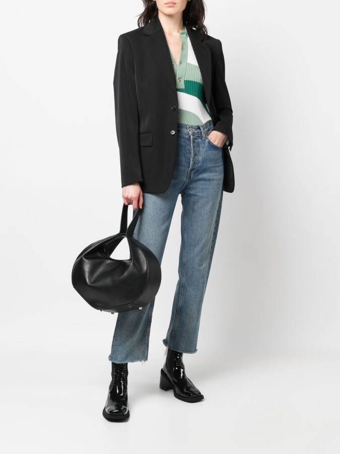 Patrizia Pepe Hobo grote armband Zwart