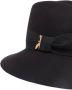 PATRIZIA PEPE Zwarte wollen hoed voor vrouwen Black Dames - Thumbnail 3