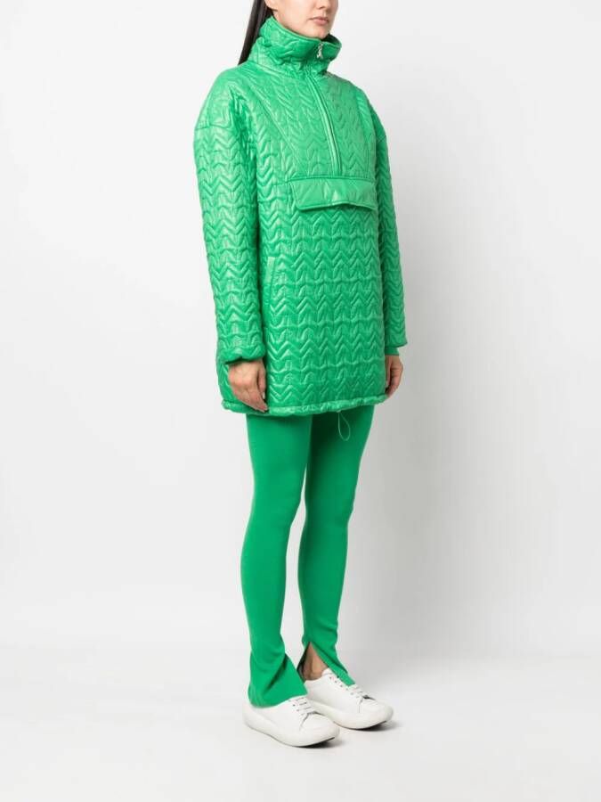 Patrizia Pepe Jack met capuchon Groen