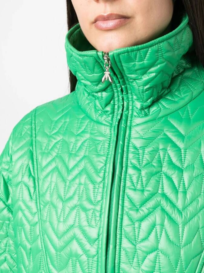 Patrizia Pepe Jack met capuchon Groen