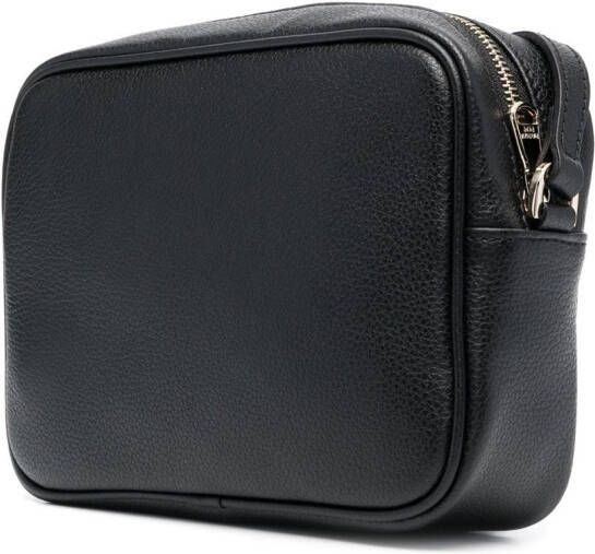 Patrizia Pepe Leren crossbodytas Zwart