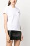Patrizia Pepe T-shirt met geborduurd logo Wit - Thumbnail 3