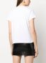 Patrizia Pepe T-shirt met geborduurd logo Wit - Thumbnail 4