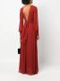 Patrizia Pepe Wikkeljurk met V-hals Rood - Thumbnail 2