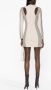 Patrizia Pepe Mini-jurk met lange mouwen Beige - Thumbnail 4