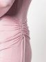 Patrizia Pepe Midi-jurk met lange mouwen Roze - Thumbnail 5