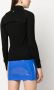Patrizia Pepe Wollen T-shirt Zwart - Thumbnail 4