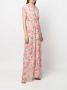 Patrizia Pepe Maxi-jurk met bloemenprint Roze - Thumbnail 3