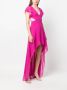 Patrizia Pepe Maxi-jurk met uitgesneden detail Roze - Thumbnail 3