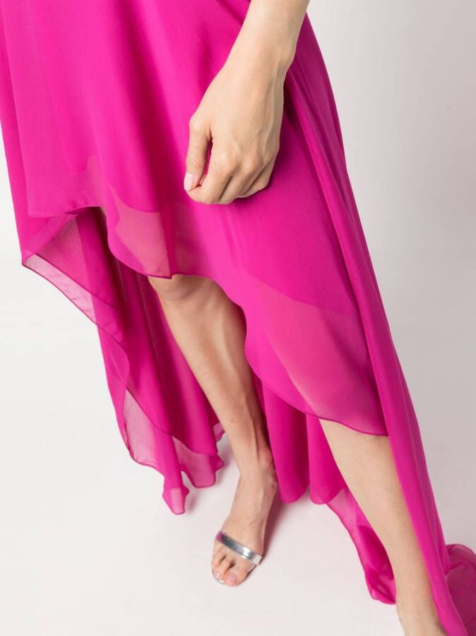 Patrizia Pepe Maxi-jurk met uitgesneden detail Roze