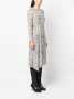 Patrizia Pepe Midi-jurk met elastische taille Zwart - Thumbnail 3