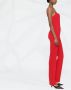 Patrizia Pepe Mouwloze jumpsuit Rood - Thumbnail 4