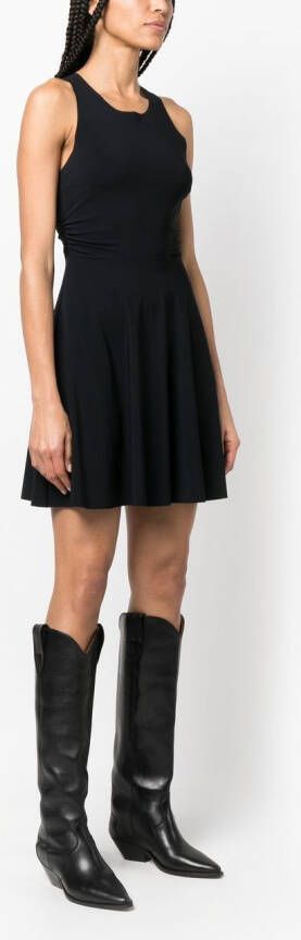 Patrizia Pepe Mouwloze mini-jurk Zwart