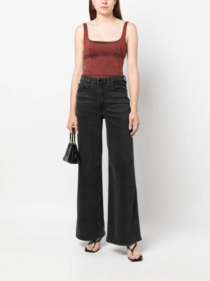 Patrizia Pepe Mouwloze top Rood