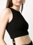 Patrizia Pepe Ribgebreide body Zwart - Thumbnail 5