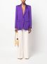 PATRIZIA PEPE Jackets Jas met twee knoppen blazer Black Purple Dames - Thumbnail 2