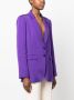 PATRIZIA PEPE Jackets Jas met twee knoppen blazer Black Purple Dames - Thumbnail 3