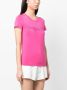 Patrizia Pepe T-shirt met logo Roze - Thumbnail 3