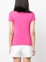 Patrizia Pepe T-shirt met logo Roze - Thumbnail 4
