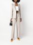 PATRIZIA PEPE Lange broek van effen geweven stof Grijs Dames - Thumbnail 2