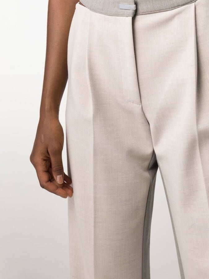 Patrizia Pepe Tweekleurige broek Beige