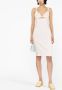PATRIZIA PEPE Open Rug Sheath Jurk White Dames - Thumbnail 2
