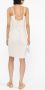 PATRIZIA PEPE Open Rug Sheath Jurk White Dames - Thumbnail 3