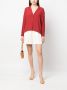 Patrizia Pepe Zijden blouse Rood - Thumbnail 2
