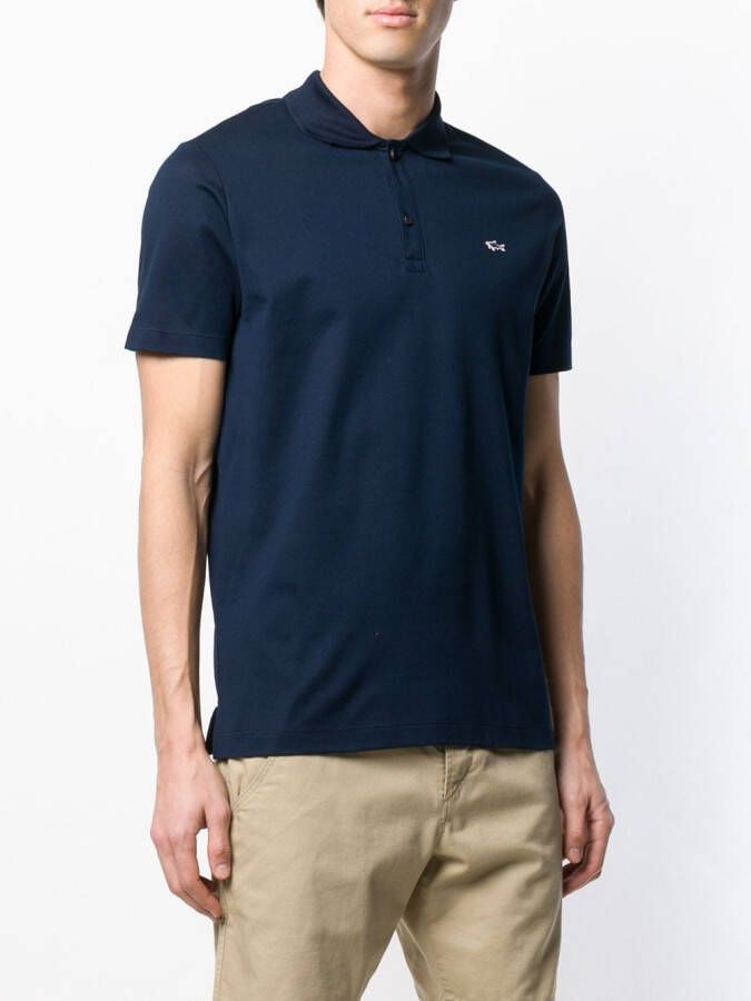 Paul & Shark basic poloshirt Blauw