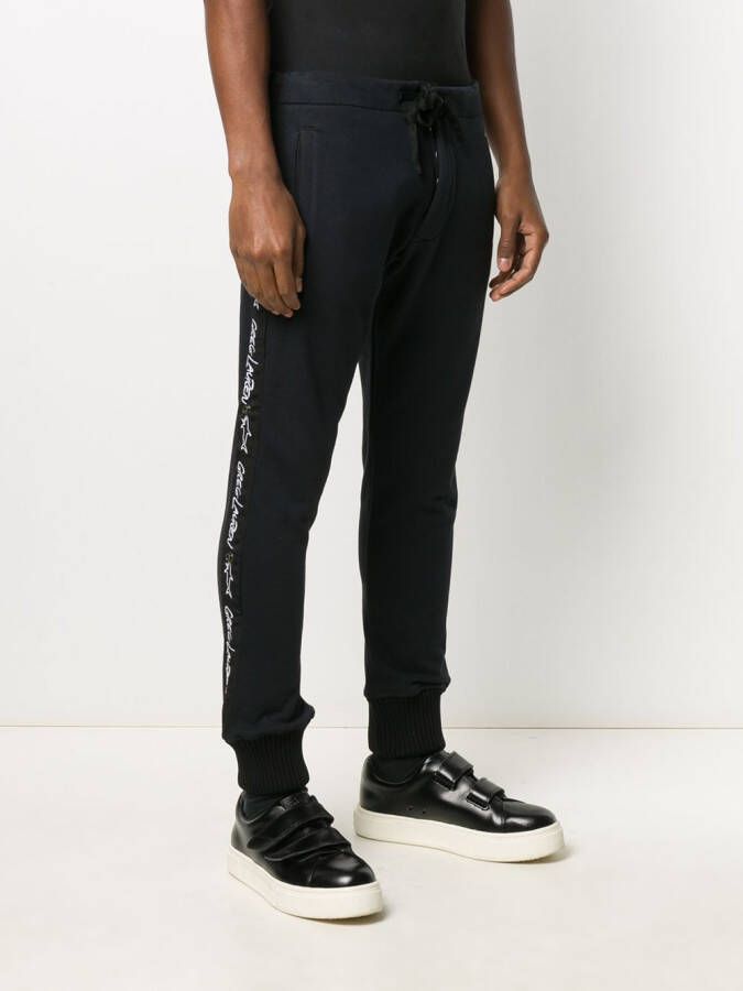 Paul & Shark Broek met logoprint Zwart