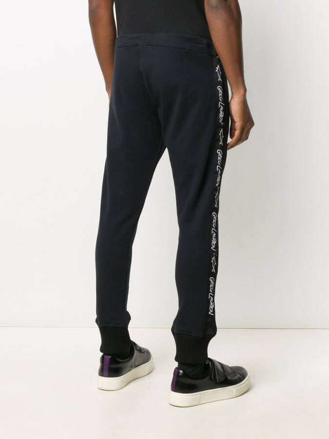 Paul & Shark Broek met logoprint Zwart