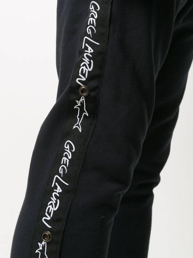 Paul & Shark Broek met logoprint Zwart