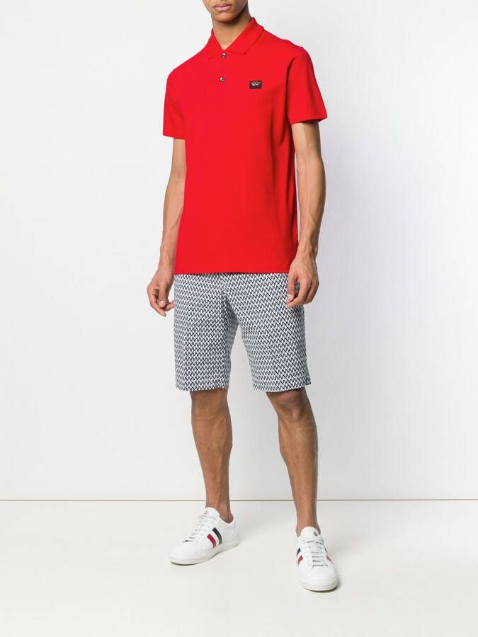 Paul & Shark Classic poloshirt Rood