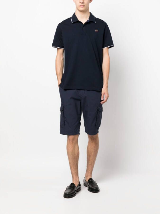 Paul & Shark Cargo shorts Blauw