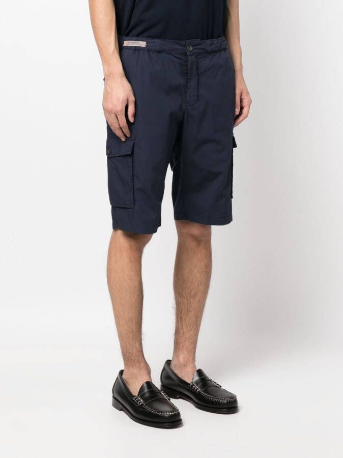 Paul & Shark Cargo shorts Blauw