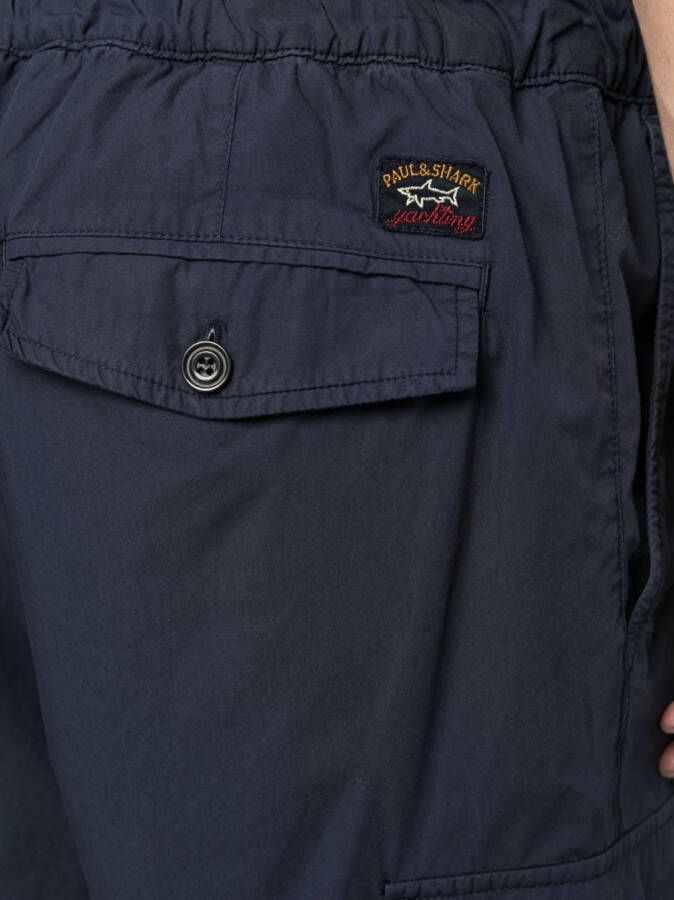 Paul & Shark Cargo shorts Blauw