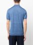 Paul & Shark Linnen poloshirt Blauw - Thumbnail 4