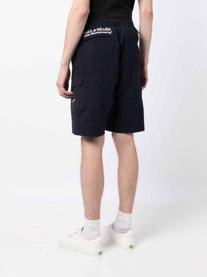 Paul & Shark Cargo shorts Blauw
