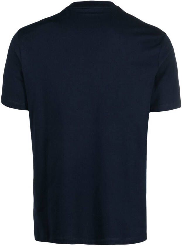 Paul & Shark T-shirt met logoprint Blauw